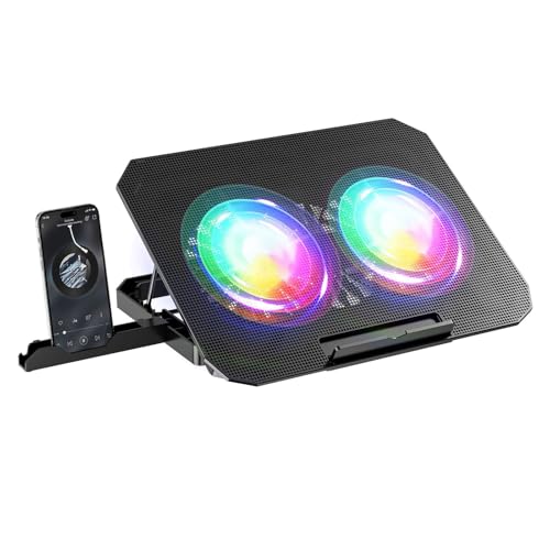 Base para Laptop con Ventiladores y Soporte Ajustable miniatura 6