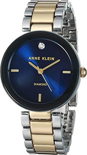 Anne Klein Womens Quartz Watch, Analog Display and Ceramic Strap