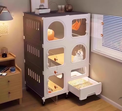 xixining �L�̃P�[�W �L���b�g�P�[�W �L�P�[�W �L�̕ʑ� ��^�L�p���������L �܂��ݎ� �ړ��֗� �g���ȒP ���O���\�ȃy�b�g�p�i �������� DIY�g�� �g�݊������R�ȒI���� ���K�ȃX�y�[�X �L�E���h�~���L���b�g���� �ƒ�p �L�̉� DIY�g