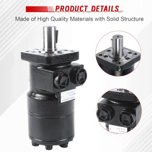 Image of Hydraulic Motor Assembly, 101-1014 1011014 101-1014-009 1011014009 Replacement for Eaton Char-Lynn H Series