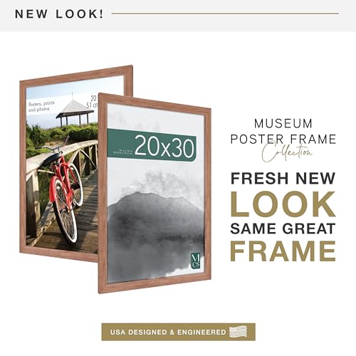 MCS Museum Poster Frame, Medium Oak, 20 x 30 in, Single by MCS - Image 2