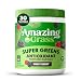 Amazing Grass Green Superfood Antioxidant Organic Powder with Wheat Grass, Elderberry, and Greens, Flavor: Sweet Berry, 30 Servings