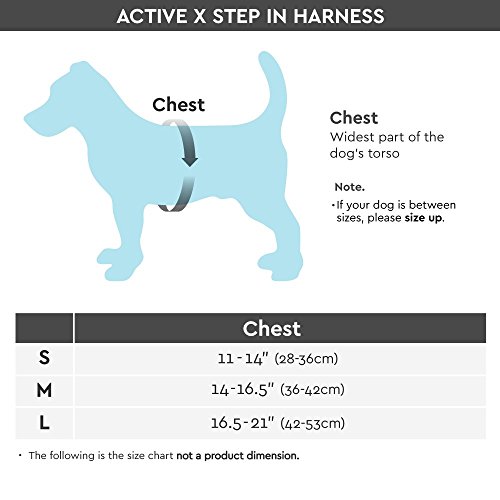 Gooby - Active X Step-In Harness, Choke Free Small Dog Harness With Synthetic Lambskin Soft Strap, Pink, Large #TOP5