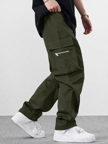 Image of Noble Monk Cargo for Men || Cotton Cargo Pant || Stylish Multi-Pocket Casual Trousers for Men