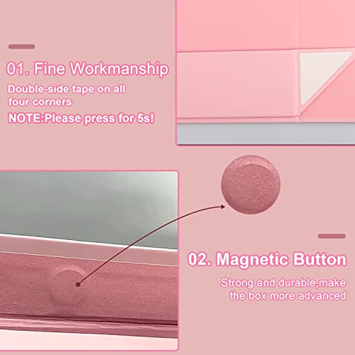 Regalo Scatola con Fiocco Riutilizzabile,SUPRROW