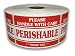 1 Roll of 100 2x3 PERISHABLE Handle with Care Shipping Mailing Labels Stickers