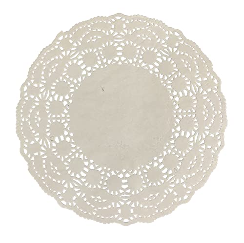 Papel toalha rendada DOILIES enfeite convite lembrancinha 16,5 cm 50 und branco