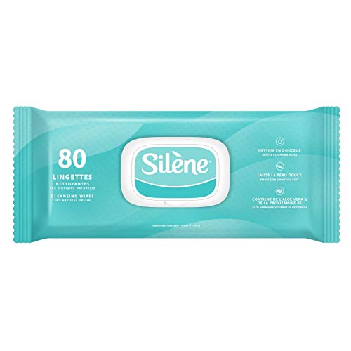 Lingettes nettoyantes hypoallergenique SILENE (x80) Cover