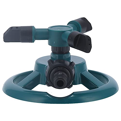 KIMISS Sprinkler à Pelouse Rotatif à 360 ° - Outil d'irrigation du Jardin pour Les Plantes, Les Parterres de Fleurs et Le Jeu d'eau - Système de Pulvérisation Réglable Automatique