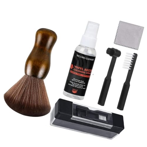 Kit de nettoyage pour disques vinyles action en profondeur et manipulation facile