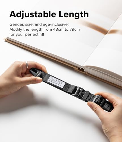 Image of Ringke Lanyard Design Strap Lettering Shoulder Neck Hand Wrist Designed for Cell Phone Cases, Keys, Cameras & ID QuikCatch Lanyard Adjustable String