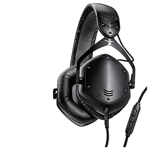 V-MODA Crossfade LP2 Vocal Limited Edition Over-Ear Noise-Isolating Metal Headphone - Matte Black