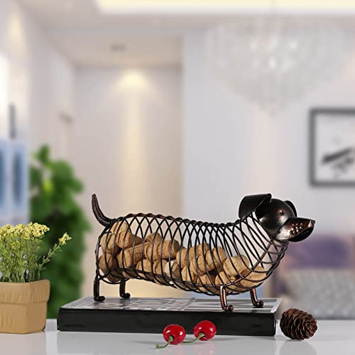 Accessoires de vin originaux - Idée cadeau figurine décorative porte-bouchon