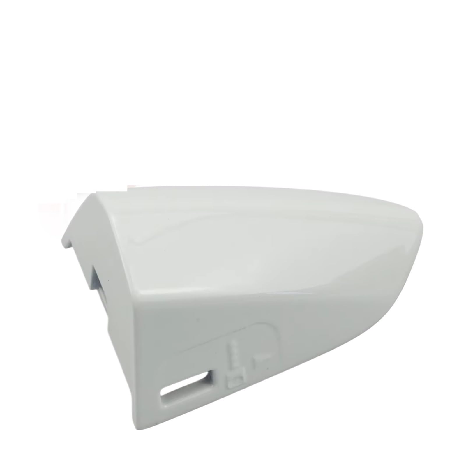 Xiaoyans White Car Exterior Door Handles For For Mustang 2015 2016 2017 2018 2019 2020 Car Accessories Fr3z-63218A15-Acptm Lhd Exterior Door Handle Cover Cap(White)