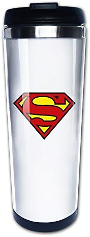 Popular Superhero Superman Primary Logo Stainless Steel Travel Mugs Misc.