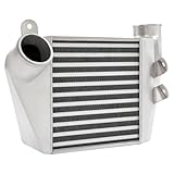 Silver Bolt-On Side Mount Turbo Upgrade Intercooler It For 1999-2004 Vw Golf/Vw Jetta Mk4 1.8t Aluminum Turbo System