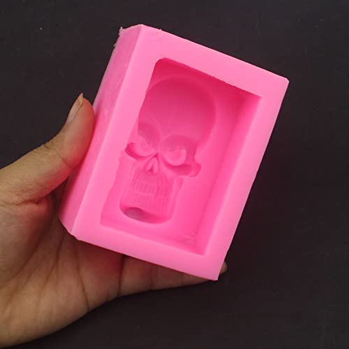 Halloween Silicone Soap Making Mold Halloween Theme Silicone Mold Skull Silicone Soap Mold For Halloween Soap Making #TOP3