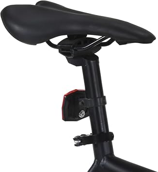 Fixed Gear Bike, Single Speed Bicycle with High-Tensile Steel Frame, Hardtail Design for Adults, 700c Wheels