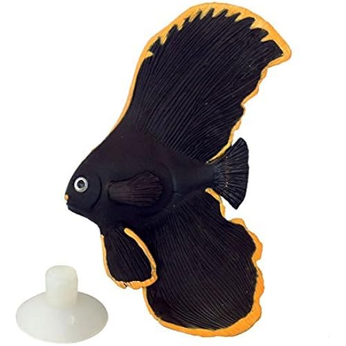 Saim Lifelike Plastic Artificial Moving Floating Fish Ornament Decorations Toys for Goldfish to Play with in Tank