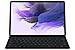 Price comparison product image Samsung Galaxy Slim Official Book Cover Keyboard for Tab S7+ / S7 FE / S8+ (UK Version) , Black
