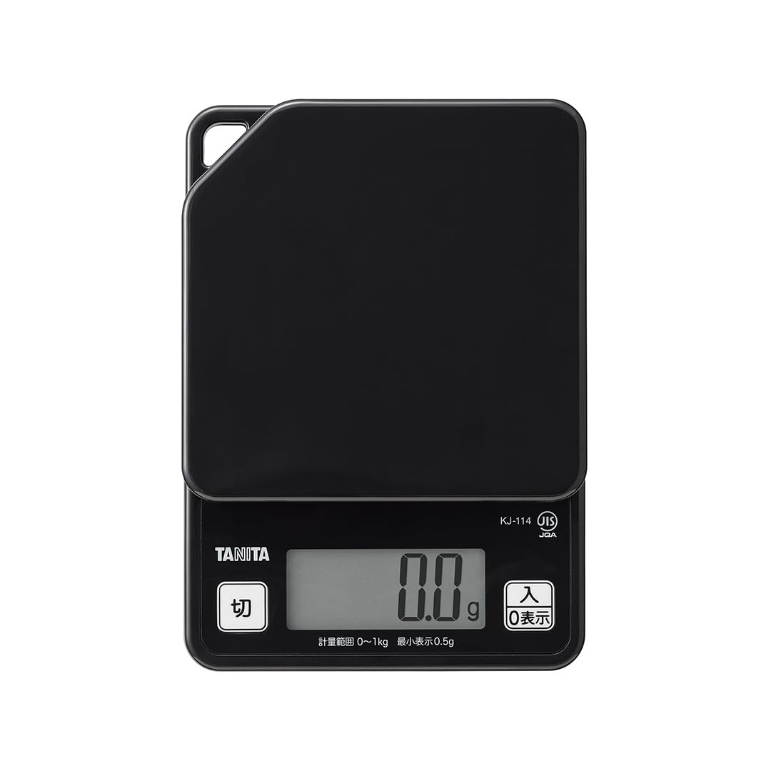 Amazon.co.jp: デジタルクッキングスケール 1kg タニタ KJ114 ブラック