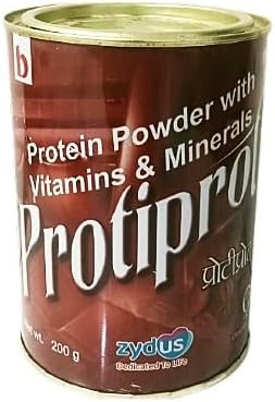 Protiprot-Biochem-Whey and Soy protein powder Supplement with Immuno Nutrients - 200g(Vegetarian | Chocolate Flavour, Muscle Building, Health & Fitness