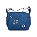 Fabuxry Purses and Shoulder Handbags for Women Crossbody Bag Messenger Bags (Navy)