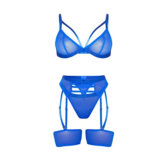 WILLBEST sexy Dessous Damen für sexy Damen unterwäsche kaufen Wetlook Dessous Straps Set kaufen Babydoll Set nachtwäsche Sport bügel BH Strumpfband Hochzeit Korsagen & Bustiers unterwäsche