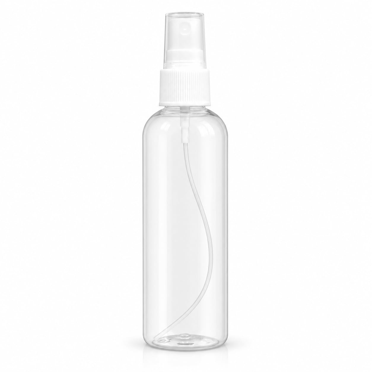 MAPPERZ Plastic Pump Bottle Spray Dispenser, Clear Empty Fine Mist Plastic Mini Travel Cylindrical Bottle, Portable Refillable Makeup Sprayer Containers for Perfume, Liquids, Aromatherapy, Pack Of 1-image-22