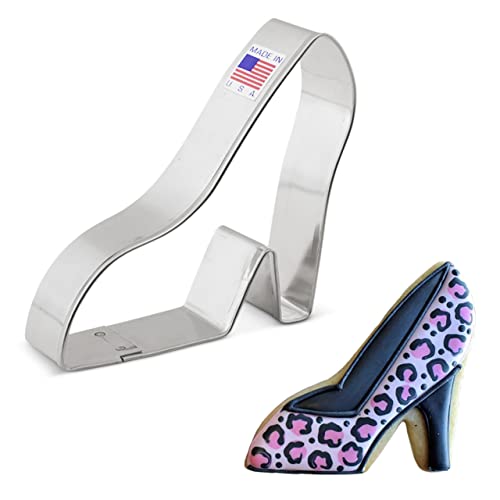 Ann Clark Cookie Cutters Platform High Heel Shoe Cookie Cutter, 3.25 