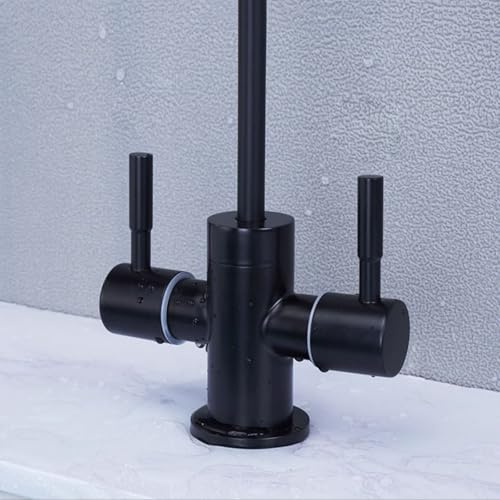 Robinet de cuisine rotatif haut de gamme mitigeur eau froide durable et élégant - 4
