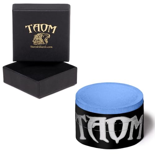 TAOM V10 Billiard Pool Cue Premium Chalk Blue in Branded Box