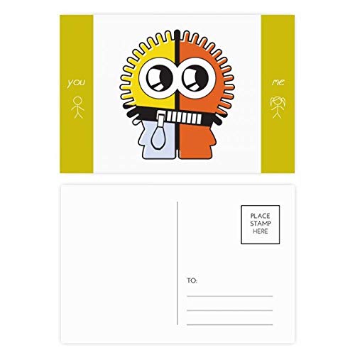 Alien ami Jeu de cartes postales pour rompre la monotonie des invitations classiques
