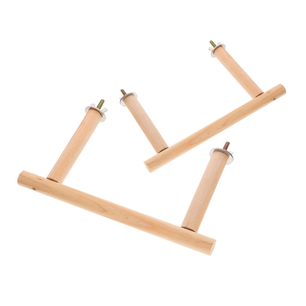 HANABASS 6pièces Perchoir Naturel pour Oiseaux Support De pour Oiseaux De Cage pour Cockatiels Et Petits