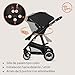 LIONELO BIANKA Cochecito de Bebé 3 en 1 Portabebés Silla de Coche Imagen de LIONELO BIANKA Cochecito de Bebé 3 en 1 Portabebés Silla de Coche