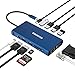 Produktbild Docking Station USB C Hub Dual HDMI Adapter, 12 in 1 Triple Display Thunderbolt 3 Laptop Dockingstation mit 2 HDMI 4K, VGA, Ethernet, 100W PD, USB-C, 4 USB, SD/TF für HP/Lenovo/MacBook Pro