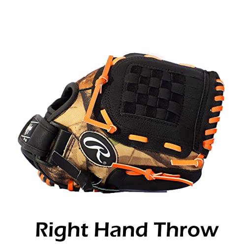 Rawlings Playmaker Camo Kids Baseball Glove For Kids 5-8 - Tball Glove – 11" - Right Hand Throw - Glove Fits On Left Hand - Make Selection Carefully #TOP2