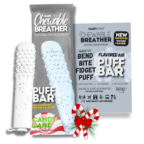 Limited Edition Minty Cane Aroma PuffBar Hand Fidget Relief to Help Quit Vaping and Quit Smoking...