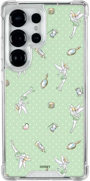 Skinit Clear Phone Case Compatible with Galaxy S25 Ultra - Officially Licensed Disney Tinker Bell Sketch Art Design
