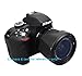 Fotasy Bayonet Lens Hood for Nikon 1 NIKKOR VR 10-100mm f/4-5.6/ Nikon AF-P DX NIKKOR 18-55mm f/3.5-5.6G VR/Nikon AF-P DX NIKKOR 18-55mm f/3.5-5.6G, Replaces Nikon HB-N106