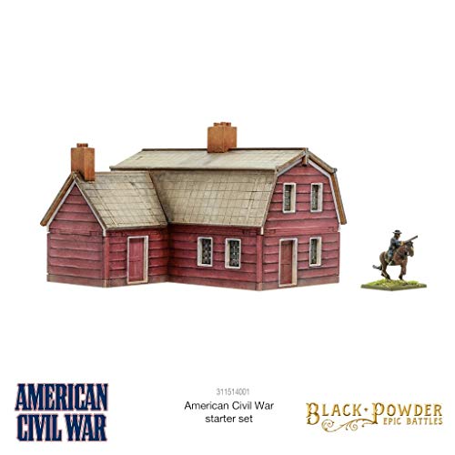 Warlord Black Powder Epic Battles American Civil War Starter Set Military Table Top Wargaming Plastic Model Kit 311514001, Green #TOP7