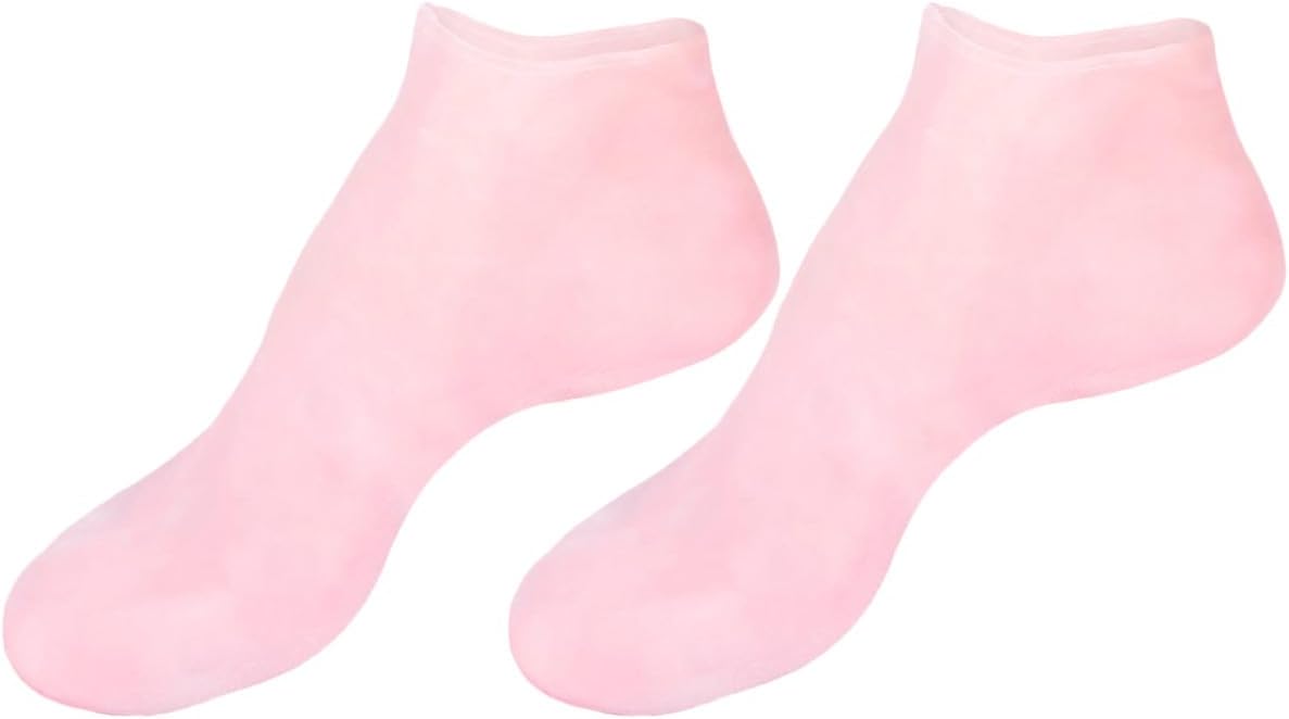 FUOYLOO Moisturizing Feet Socks 1 Pair XL 41-43 Size Sebs Material Sole Care Rejuvenate Socks for Dry Cracked Heels and Foot Care at Home