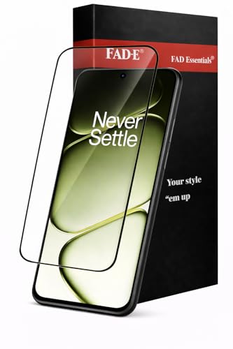 Image of FAD-E Tempered Glass Screen Protector Guard (without camera hole) Compatible for OnePlus Nord 6 5G / Nord6