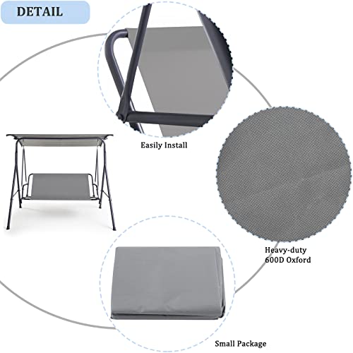 Funda de asiento oscilante Oxford 600D acabado superior 3