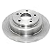 DuraGo BR31043 Rear Solid Disc Brake Rotor
