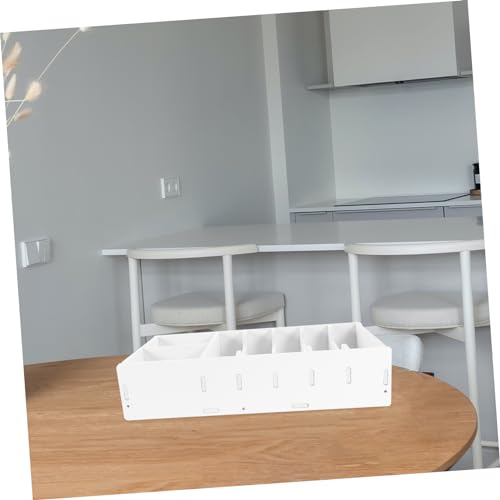 Plateau de rangement à compartiments multiples boîte multi-grille PVC