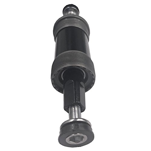 Donsp1986 English Square Bb Bike Bottom Bracket Set,Square Taper, Aluminum (Black-68X120Mm) #TOP5