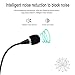Alishaday Mini Microphone Mini Notebook Mic 3.5 mm Socket Notebook Microphone, Compatible for PC Laptop Notebook (1 Piece/Black)