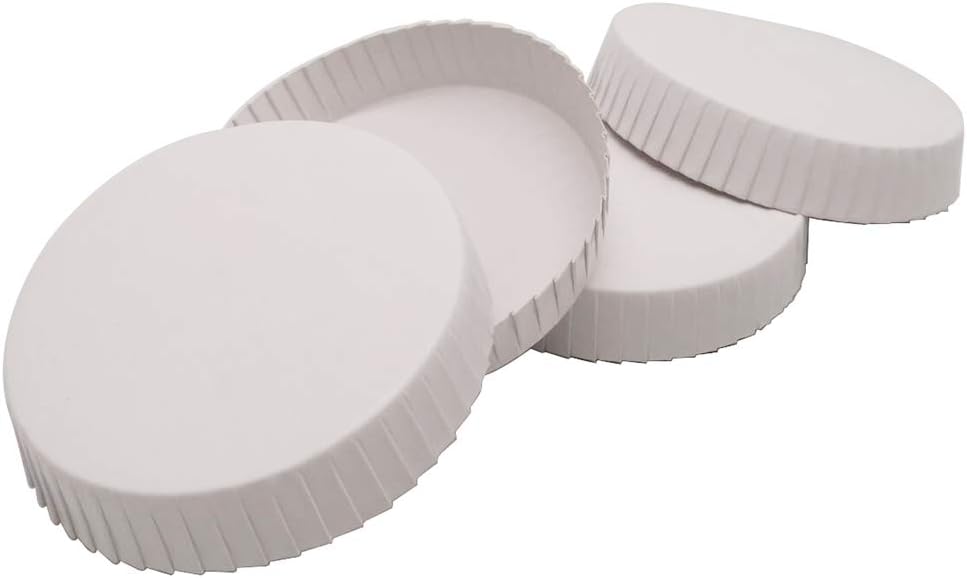 Travel Well Round 2.95 Inch Diameter White Paper Cup Lids 200/Pack