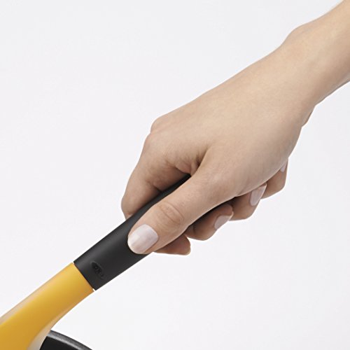 OXO Virador de omelete dobrável Good Grips, silicone, transparente/amarelo, grande